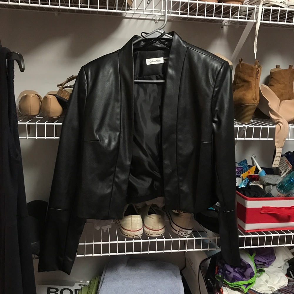 Calvin Klein Leather Jacket